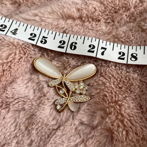 Vintage Crystal Butterfly Pin/Broach 🦋 - Picture 4 of 4
